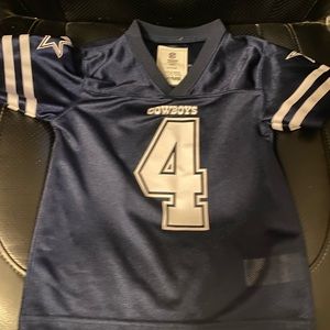 Kids Dallas Cowboys Dak Prescott Jersey size 4T in great condition